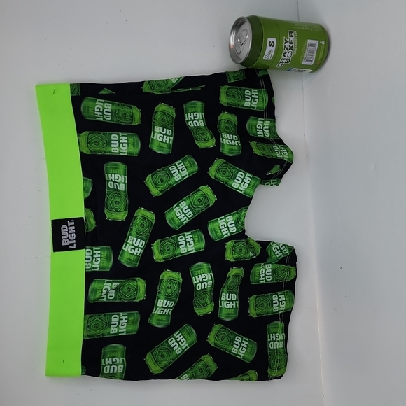 CRAZY BOXER, BUD LIGHT GREEN & BLACK COLOR SMALL (S) SIZE - Picture 2 of 12